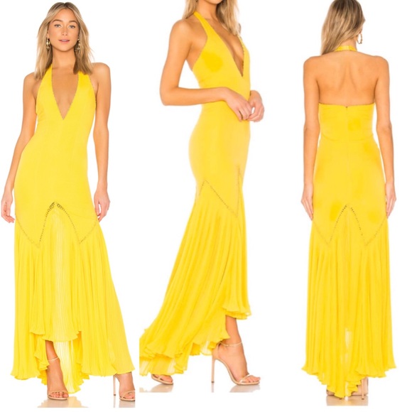 privacy please yellow dress